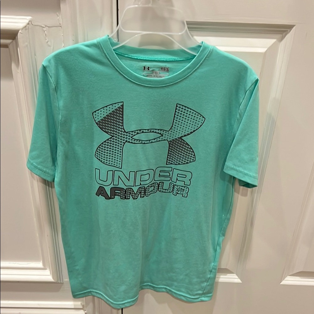 Under Armour Kids' Green T-Shirt size YLG